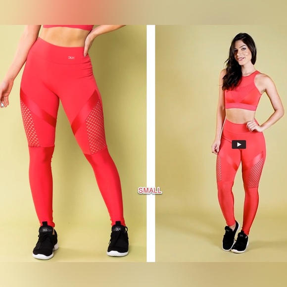 DLK Modas, Small, Red/Pink - Picture 1 of 3